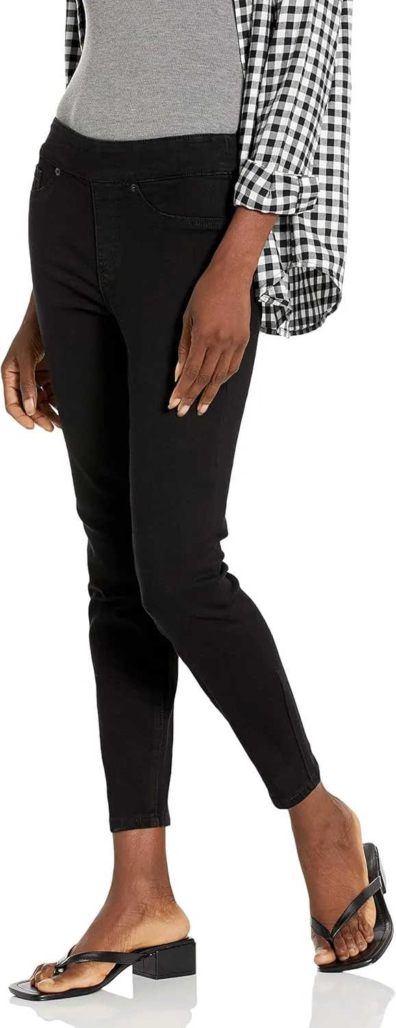 Tribal Women's Audrey Pull on Comfort Stretch Jeggings (Ankle and Full Length)