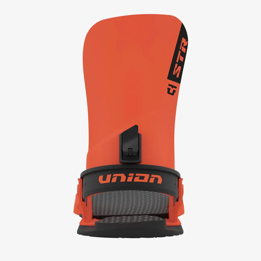 Union STR Snowboard Bindings Mens 2024 Hunter Orange