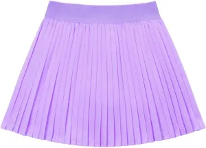 WELAKEN Girls' Pleated Skirt Flowy Elastic Waist Chiffon Athletic Skorts