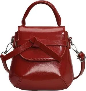 Womens Cute Shoulder Bag Purse Trendy Round Smooth Top Handle Bag Fairy Style Adjustable Tote Handbags 2025