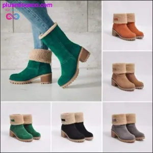 Women's Shoes Snow boots Ladies Winter Flock Warm Boots
