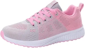 Women's Sneakers Athletic Sport Running Shoes Lace Up Mens Casual Shoes Slip On Men's Shoes Casual Black Platform Sneaker Tennis Shoe Cross Trainer Shoe