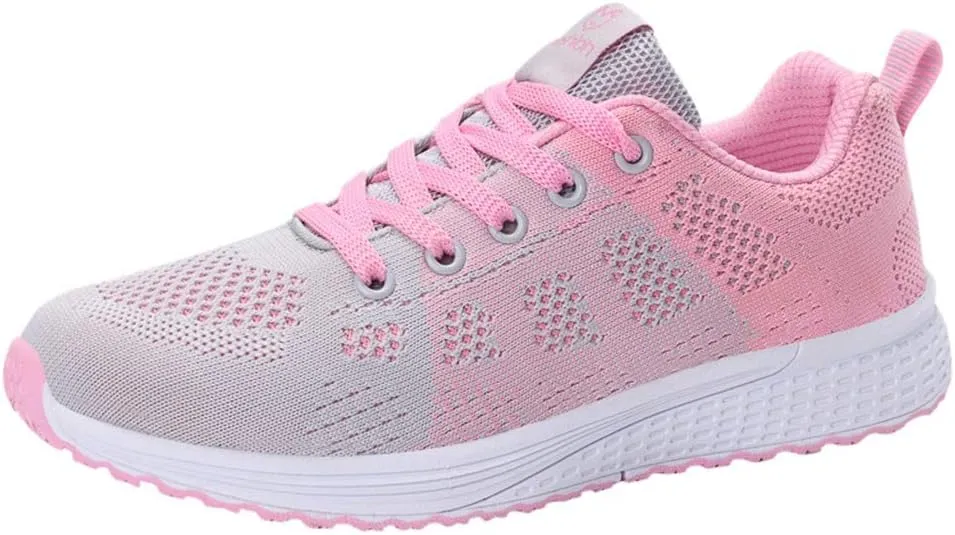Women's Sneakers Athletic Sport Running Shoes Lace Up Mens Casual Shoes Slip On Men's Shoes Casual Black Platform Sneaker Tennis Shoe Cross Trainer Shoe