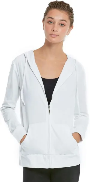 Women's Zip Up Cotton Light Hoodie Jacket