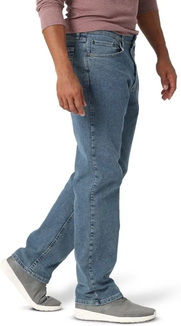 Wrangler Authentics Men's Comfort Flex Waist Relaxed Fit Jean