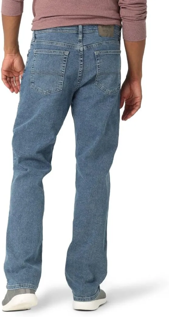 Wrangler Authentics Men's Comfort Flex Waist Relaxed Fit Jean