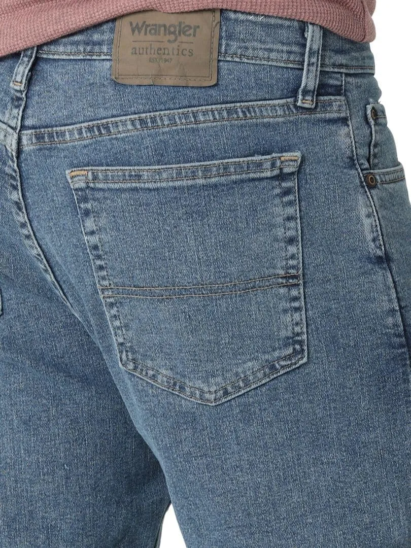 Wrangler Authentics Men's Comfort Flex Waist Relaxed Fit Jean