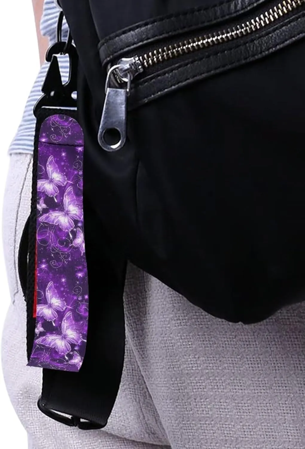 Wristlet Keychain for Women Men Trendy Wrist Strap Lanyard with Smooth Key Ring and Premium Material Nice Gifts